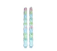 Hillfield® 2 candele a goccia colorate