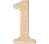 Hillman 847322 Pine House Number 1, 6.5-Inch Wood