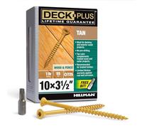 Hillman Fasteners 21.963,4 kilogram 3.5 x 10TAN Deck Screw
