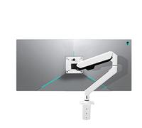HILLPORT Braccio Monitor Singolo Staffa Monitor Scrivania Braccio Supporto LED LCD 17-36 Pollici, Vesa 75 mm e 100 mm, 2-12kg, Molla a Gas Bianco, M3P