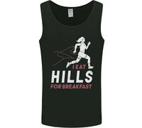 Hills Corsa Marathon Cross Country Corridore Uomo Canotta Maglia
