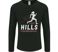 Hills Corsa Marathon Cross Country Corridore Uomo Maniche