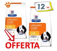 Hills Dog Prescription Diet c/d Multicare Urinary Care Cibo Secco Cani 4/12 Kg