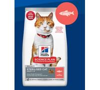 HILL'S FELINE ADULT STERILISED SALMONE 3 KG