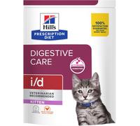 HILLS Hill's Prescription Diet i/d Digestive Care Alimento Secco per Gattini con Pollo 400G
