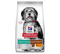 HILL'S HSP CANINE ADULT PERFECT WEIGHT MOBILITY MEDIUM 2,5KG