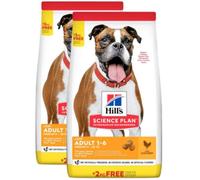 HILLS Kit Risparmio 2x14KG Hill's Science Plan Light Medium Adult Dog POLLO