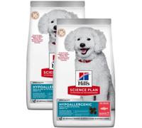 HILLS Kit Risparmio 2x6KG Hill's Science Plan Hypoallergenic Small Mini Adult Dog SALMONE