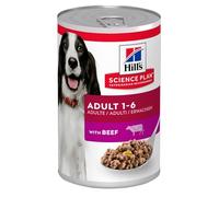 Hill's Pet Nutrition Alimento Hill's Science Plan Adult Beef per cani, 370g