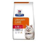 Hill's Prescription Diet c/d Multicare Stress Feline al Pollo - 1,5 Kg - Dieta Veterinaria per Gatti - 1° ORDINE? scegli lo sconto BZR5 / BZR20 + 200 punti fedeltà