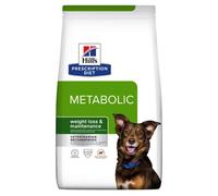 Hill's Prescription Diet Dog Metabolic con Agnello e riso - 12 Kg - Croccantini per cani - 1° ORDINE? scegli lo sconto BZR5 / BZR20 + 200 punti fedeltà