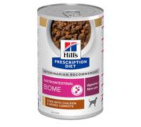 Hill's Prescription Diet Gastrointestinal Biome - umido a completamento: 12 x 354 g Hill's Prescription Diet Gastrointestinal Biome Spezzatino Pollo