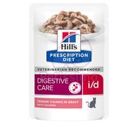 Hill's Prescription Diet i/d Digestive Care cibo per gatti, salmone - in bustina 12 x 85 g