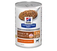 Hill's Prescription Diet k/d + Mobility con Pollo umido per cane - 12 x 370 g
