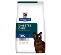 Hill's Prescription Diet m/d Diabetes/Weight Management cibo secco per gatti 3 kg