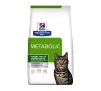 Hill's Prescription Diet Metabolic Cat Adult Pollo - 1,5 Kg - Dieta Veterinaria per Gatti - 1° ORDINE? scegli lo sconto BZR5 / BZR20 + 200 punti fedeltà