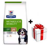 Hill's Prescription Diet Metabolic + Mobility Canine - 12 kg + sorpresa per il cane GRATIS