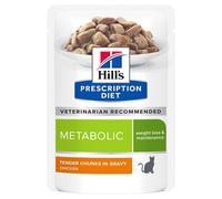 Hill's Prescription Diet Metabolic Weight Management umido in busta gatti - 12 x 85 g