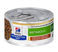 Hill's Prescription Diet Metabolic Wight Management Vegetable & Chicken Stew scatoletta 156 g