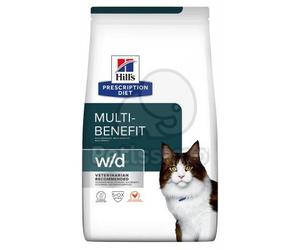 Hill's Prescription Diet w/d Digestive/Weight Management cibo secco per gatti 3 kg