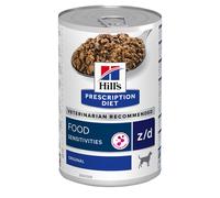 Hill's Prescription Diet z/d Food Sensitivities secco per cani - umido a completamento: 12 x 370 g Hill's Prescription Diet z/d Food Sensitivities