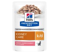 Hill's Prescription Diet k/d Feline 85 gr: Salmone