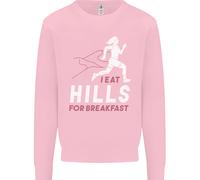 Hills Running Marathon Cross Country Runner Uomo Sweatshirt Jumper