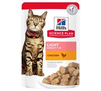 Hill'S Science Plan Adult Light Alimento umido per gatti al pollo - 85g