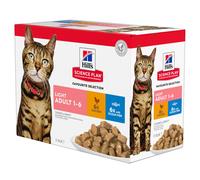 Hill's Science Plan Adult Light - 12 x 85 g Pollo & Pesce