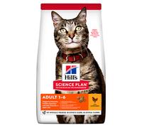 Hill's Science Plan Feline Adult Alimento per gatti con Pollo - 3 Kg (scadenza: 31/12/2025) - Croccantini per gatti - 1° ORDINE? scegli lo sconto BZR5 / BZR20 + 200 punti fedeltà