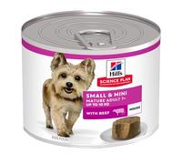 HILL'S CANINE MATURE SMALL&MINI MOUSSE MANZO LATTINA 200 GR