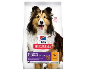 Hill's Science Plan Sensitive Stomach & Skin cibo secco per cani 14 kg