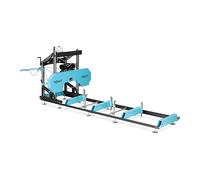 hillvert HI-PSM-1000G - Sega a nastro a benzina, 4 x 0,9 m, dimensioni di appoggio 7500 W/9 CV