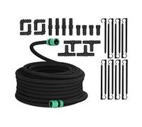 Tubo poroso per irrigazione a goccia - 30 m - Nero