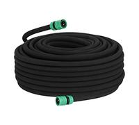 hillvert Tubo poroso per irrigazione a goccia - 50 m + presa rubinetto + manicotto guarnizione - 4062859972453