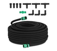 hillvert Tubo poroso per irrigazione a goccia - 50 m - 4062859972477