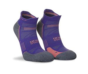 Hilly Presa Suprema, Calze da Corsa, Prugna/Marl Grigio, L