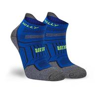 Hilly, Twin Skin, Anti Blister - Socklet - Med Cushioning, Cobalto/Grey Marl, L