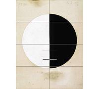 Hilma Af Klint Buddhas Standpoint Earthly Life No 3A XL Giant Panel Poster (8 Sections) Vita Manifesto