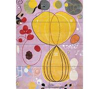 Hilma Af Klint Group Iv No 7 Ten Largest Adulthood XL Giant Panel Poster (8 Sections) Gruppo Manifesto