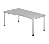 HILO 18 S | Scrivania - Grigio 180x100 regolabile in altezza