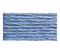 Hilo de bordar Mouline de seis hebras de algod n DMC 117-3839, color azul lavanda medio, 8,7 yardas