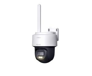 HiLook by HIKVISION Telecamera da esterno Wi-Fi, smart camera con rilevatore di movimento, rilevamento intelligente, visione notturna, audio bidirezionale, slot per scheda SD, 4MP (2560×1440)