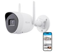HiLook HIKVISION Telecamera di sorveglianza per esterni, WLAN, telecamera di sorveglianza esterna con sensore di movimento, per esterni, rilevamento persone e veicoli, audio a 2 vie, visione notturna,