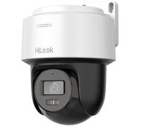 HiLook di HIKVISION Telecamera di sorveglianza per esterni 4MP Smart Hybrid Light, LAN/PoE cablata, Telecamera di sorveglianza per esterni, Sensore di movimento, Visione notturna, Slot per scheda SD |