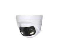 HiLook HIKVISION - Telecamera di sorveglianza per esterni, 8 MP, Smart Hybrid Light, grandangolo 180°, cavo LAN/PoE, telecamera per esterni, rilevatore di movimento, visione notturna, slot per schede