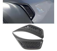 hilopexi Coppia di coperture per presa d'aria per parafango laterale anteriore per parafango anteriore per Jeep Wrangler JL & Gladiator JT 2018-2024 Sostituire OE#68297664AE 68297665AE, nero, lato