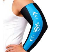 Hilph Cuscinetti refrigeranti extra lunghi per gomiti e tutto il braccio, pacchetto refrigerante flessibile per braccio del tennista, braccio da golfista, sindrome degli stinchi e braccio da pitcher