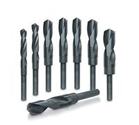 Hiltex 10005 HSS Silver and Deming - Set di 8 punte per trapano industriali da 1/2"