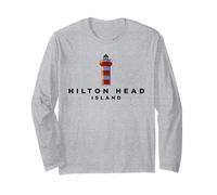 Hilton Head Island Lighthouse SC Vacanze Souvenir Maglia a Manica
